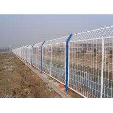airport security fence temporary weld pipes fence ,pvc coated welded fence panel